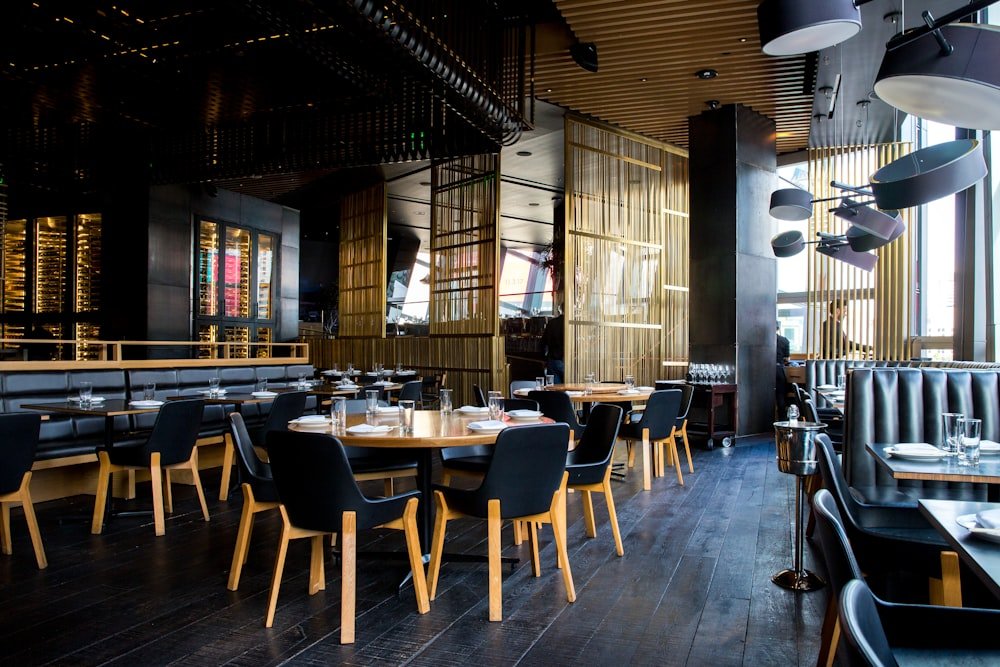 The dining room at Nourish, Downtown Minneapolis